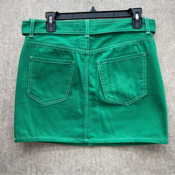 Forever 21 Mini Skirt with Matching Belt M Juniors - Picture 4 of 6